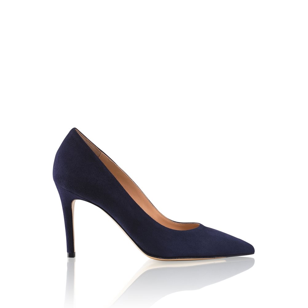 Russell And Bromley 85mm Stiletto Topuklu Ayakkabılar Kadın Lacivert | GREMFD017