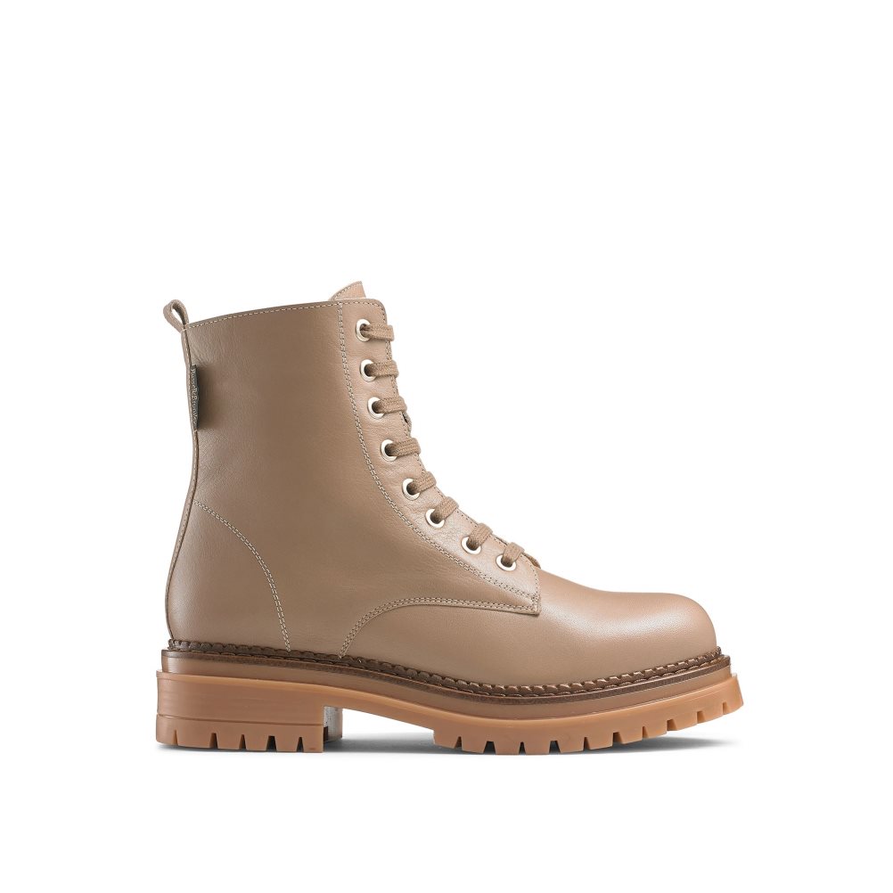 Russell And Bromley Combat 8 Eyelet Savaş botları Kadın Kahverengi | HMEZPA201