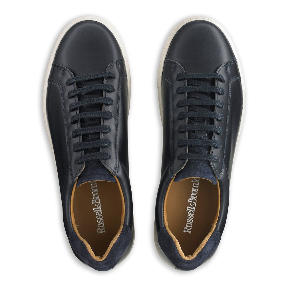 Russell And Bromley Downfield Derby Dantel Up Spor Ayakkabı Erkek Lacivert | PXOTAI873