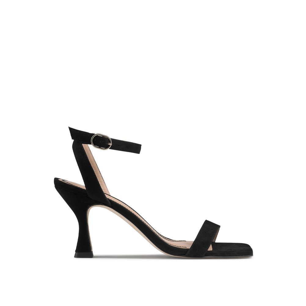 Russell And Bromley Negroni Two Part Topuklu Sandalet Kadın Siyah | GIMZLB318