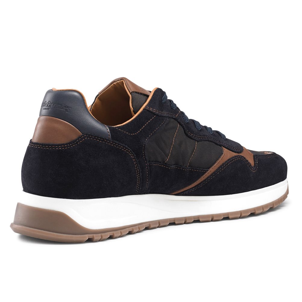 Russell And Bromley Rannoch Oxford Dantel Runner Spor Ayakkabı Erkek Siyah Lacivert | TBZYXV173