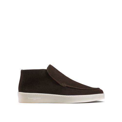 Russell And Bromley Monterey Slip On Chukka Bot Erkek Çikolata | AWFBIL476