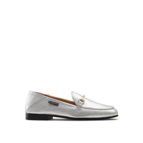 Russell And Bromley Snaffle Loafer Ayakkabı Kadın Gümüş | DPXSJO502