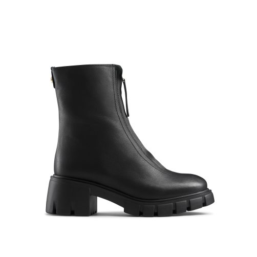 Russell And Bromley Zipabout Zip Front Tıknaz Çizmeler Kadın Siyah | ZUNHEK930